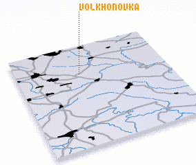 3d view of Volkhonovka