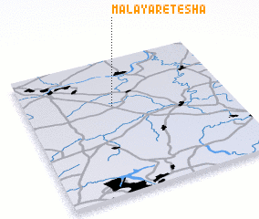 3d view of Malaya Retesha