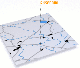 3d view of Aksënovo