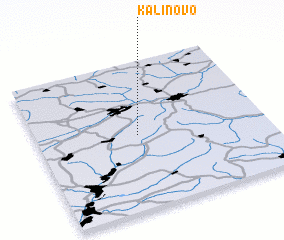 3d view of Kalinovo