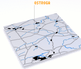 3d view of Ostroga