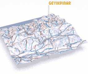 3d view of Geyikpınar