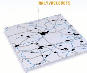 3d view of Malyy Belevets