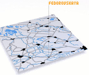 3d view of Fëdorovskaya