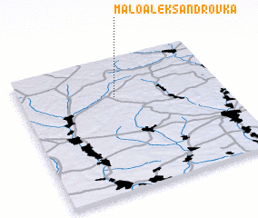 3d view of Malo-Aleksandrovka