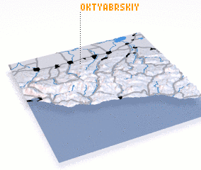 3d view of Oktyabr\