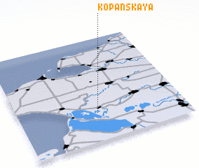 3d view of Kopanskaya