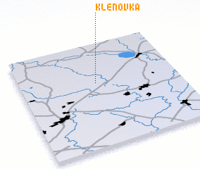 3d view of Klënovka