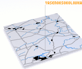 3d view of Yasenok Sokolovka