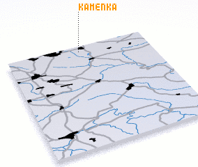 3d view of Kamenka