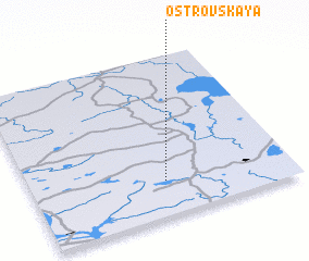 3d view of Ostrovskaya