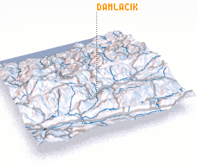 3d view of Damlacık