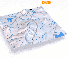 3d view of Kʼoshē