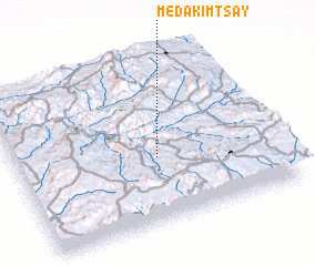 3d view of Meda Kʼimtsʼay