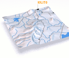 3d view of Kʼīlītʼo