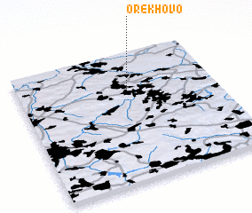 3d view of Orekhovo