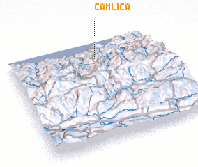 3d view of Çamlıca