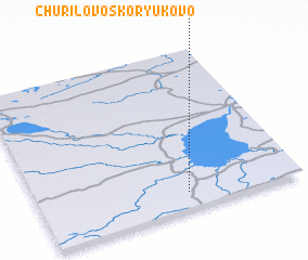 3d view of Churilovo-Skoryukovo
