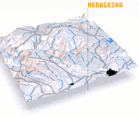 3d view of Menagesha