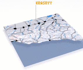 3d view of Krasnyy