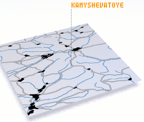 3d view of Kamyshevatoye