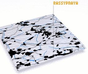 3d view of Rassypnaya