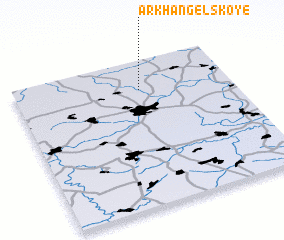 3d view of Arkhangel\