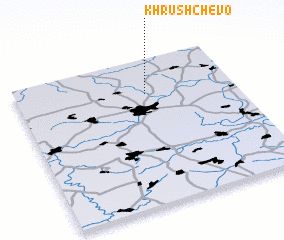 3d view of Khrushchëvo