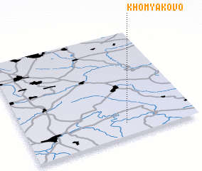 3d view of Khomyakovo