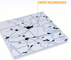 3d view of Zhemchuzhnikovo