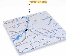 3d view of Tikhmenevo