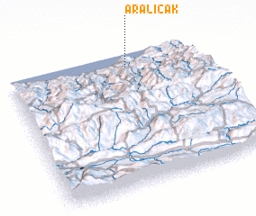 3d view of Aralıcak