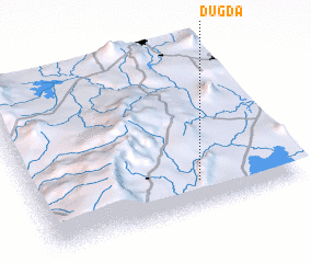 3d view of Dugda
