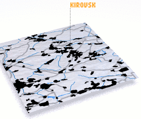 3d view of Kirovsk