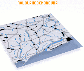 3d view of Novolakedemonovka