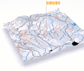 3d view of Dībdībē