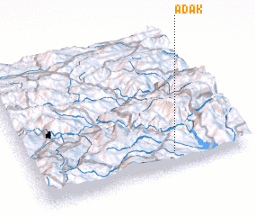 3d view of Adak