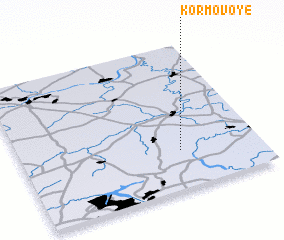 3d view of Kormovoye