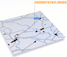3d view of Verkhnyaya Sloboda