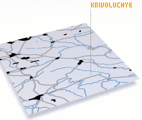 3d view of Krivoluch\