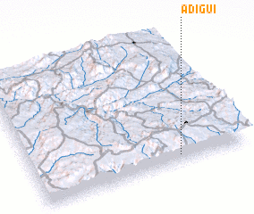 3d view of Ādī Guʼī