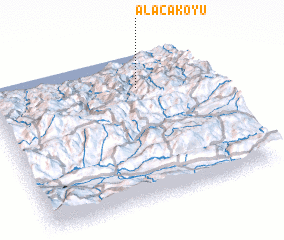 3d view of Alacaköyü