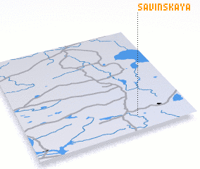 3d view of Savinskaya