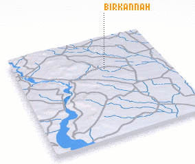 3d view of Biʼr Kannah