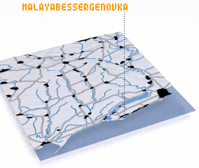 3d view of Malaya Bessergenovka