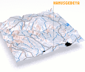 3d view of Hāmus Gebeya