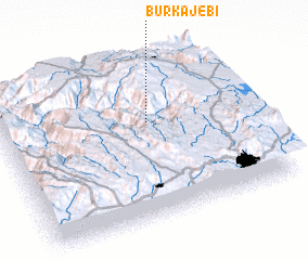 3d view of Burkʼa Jebī