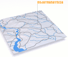 3d view of Rujaymān ‘Ayn ‘Īsá