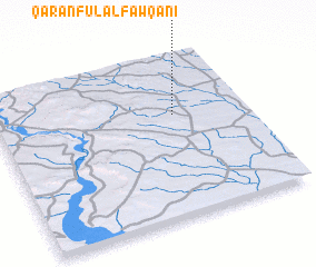 3d view of Qaranful al Fawqānī