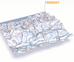 3d view of Tepeköy